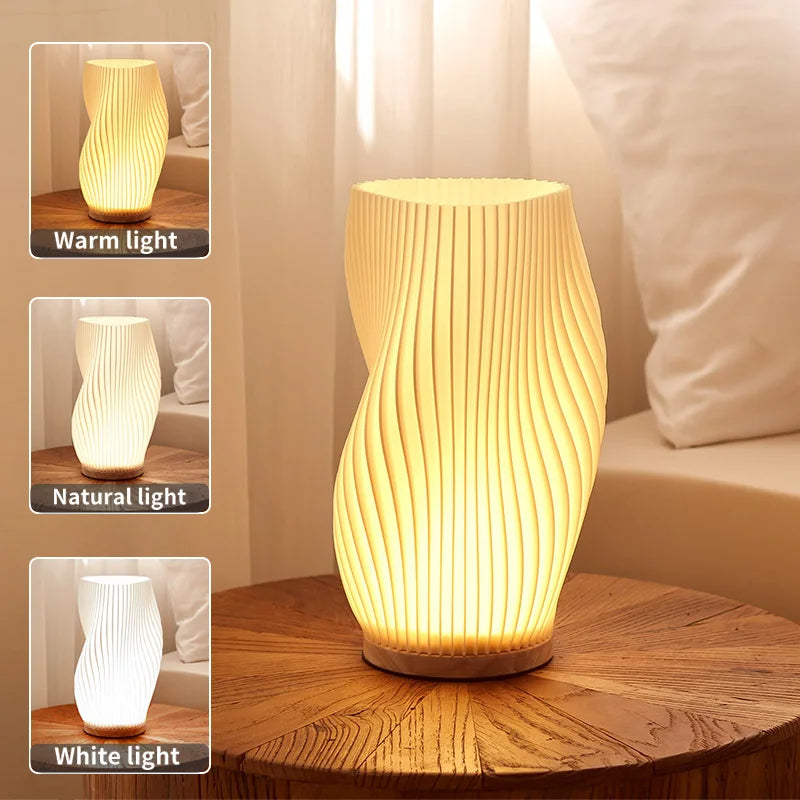 3D Pleated Dimmable Desk Lamp