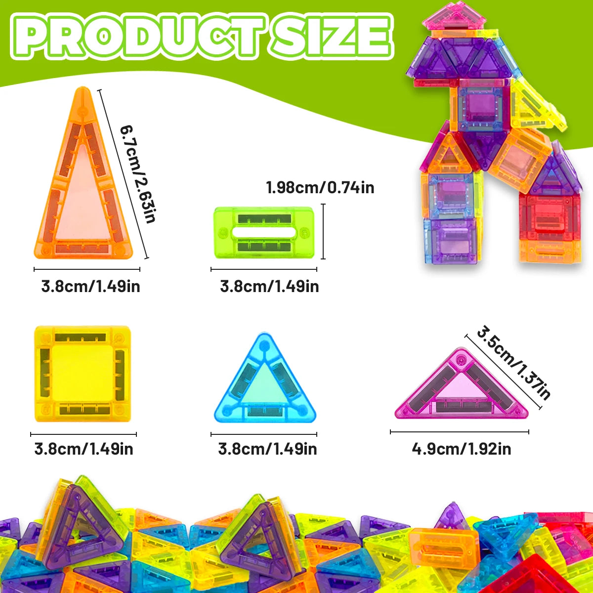 Magnetic Building Blocks for Kids
