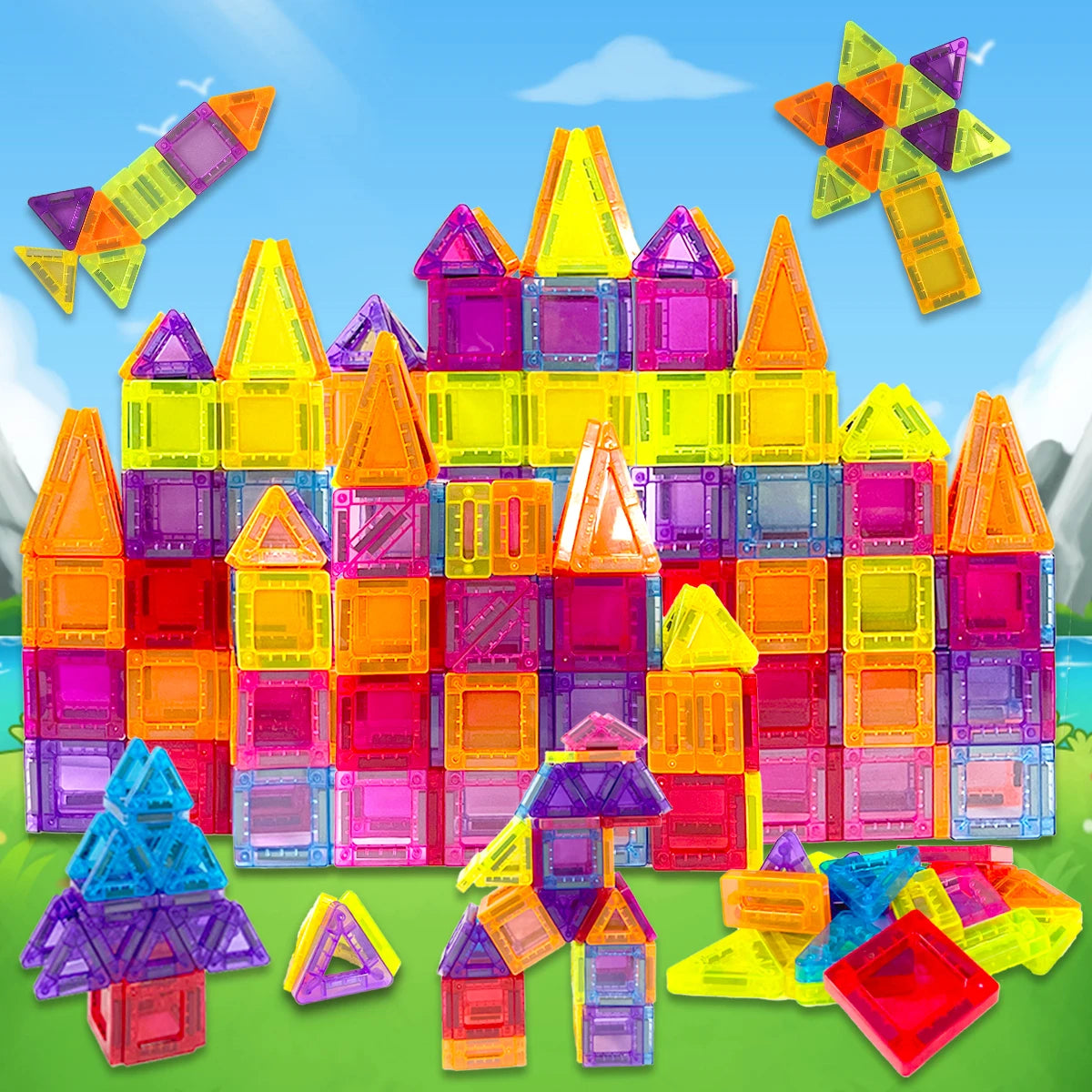 Magnetic Building Blocks for Kids