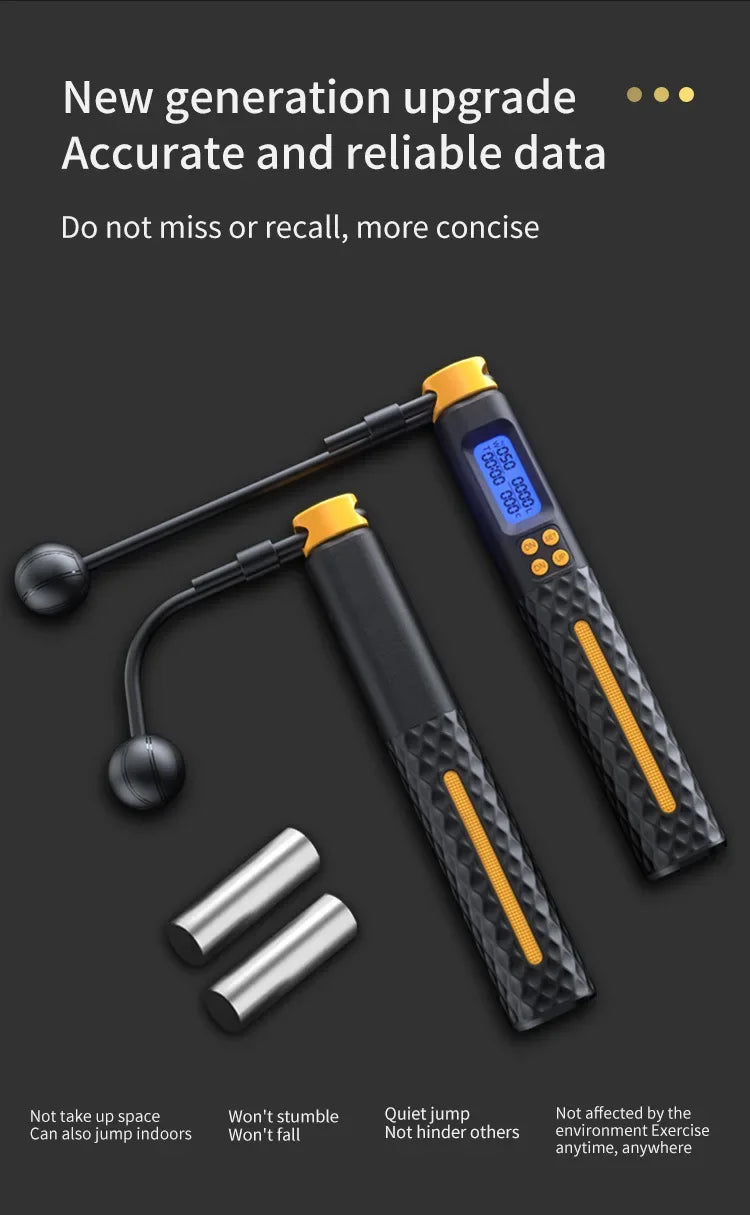 2 In 1 Skipping Rope With Intelligent Counting