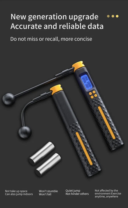 2 In 1 Skipping Rope With Intelligent Counting