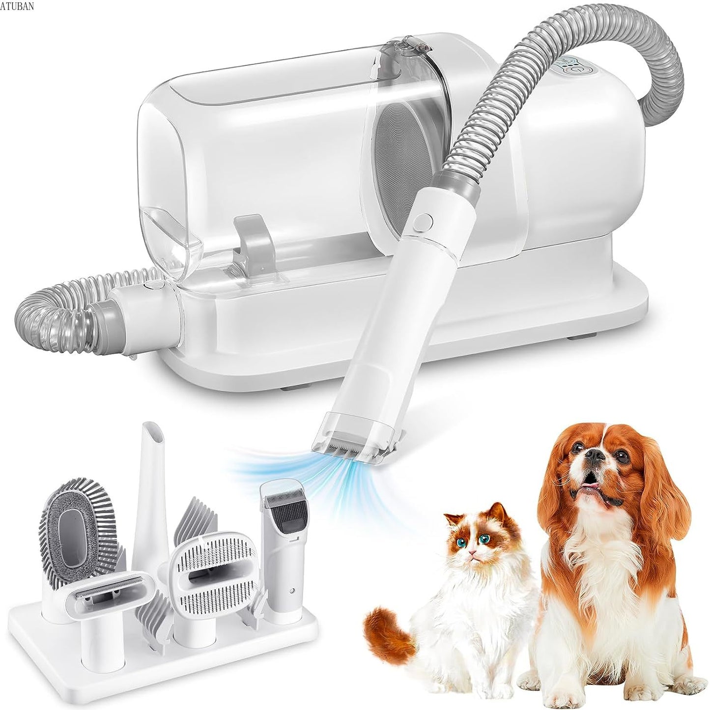 Pet Grooming Kit with 2.3L Capacity