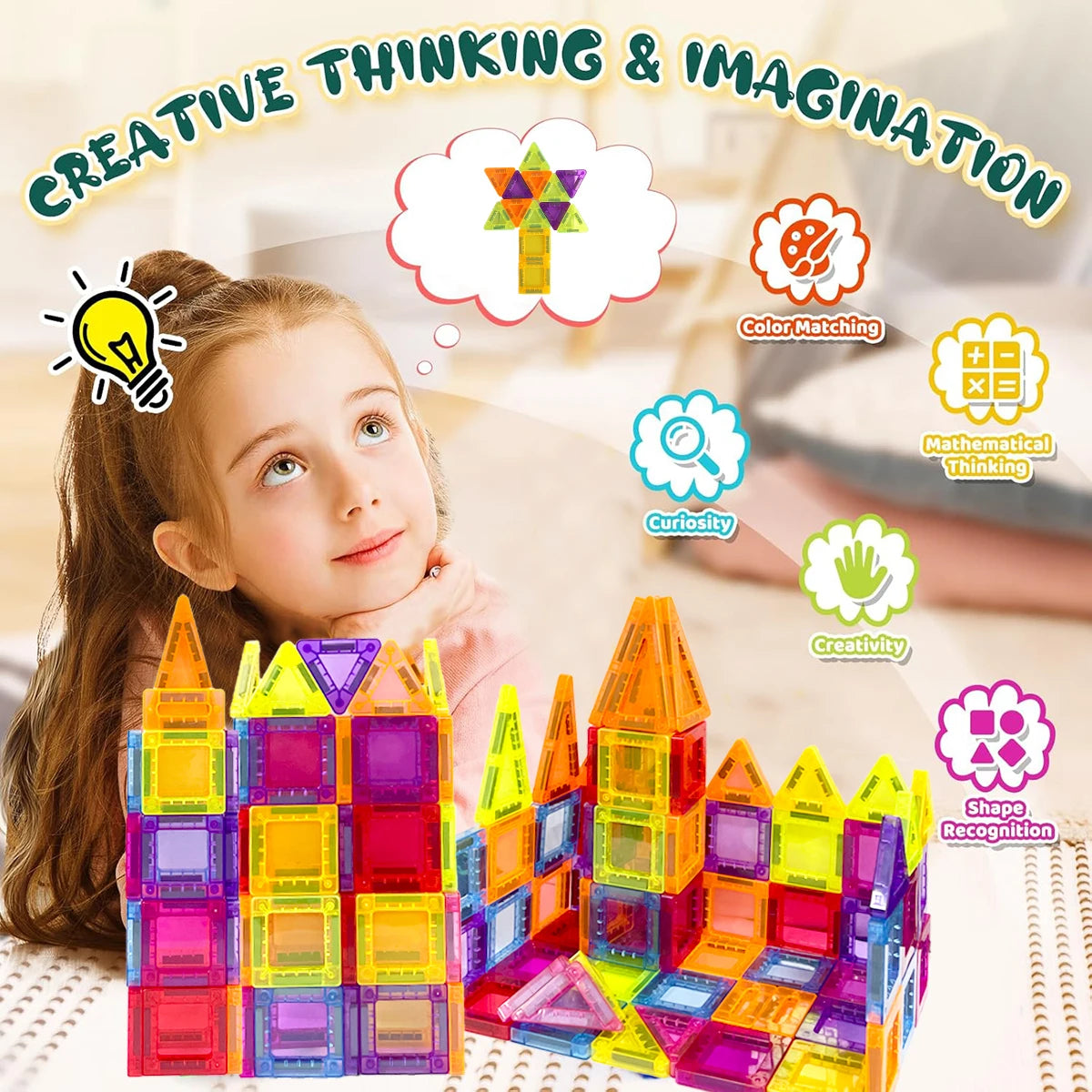Magnetic Building Blocks for Kids