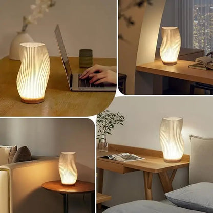 3D Pleated Dimmable Desk Lamp