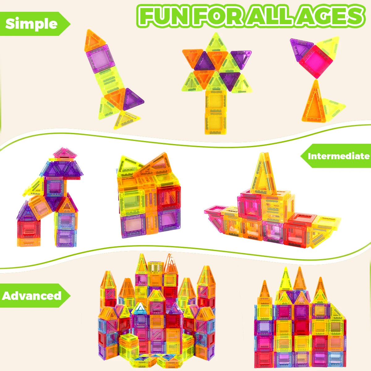 Magnetic Building Blocks for Kids