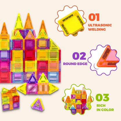 Magnetic Building Blocks for Kids