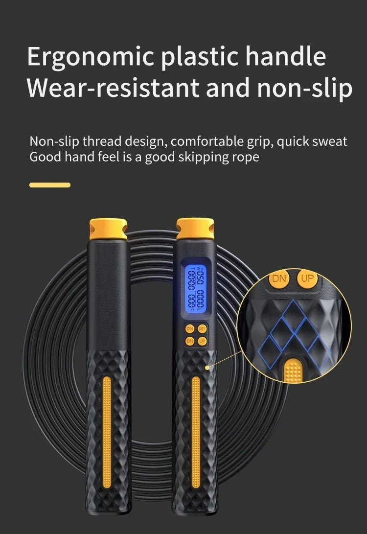 2 In 1 Skipping Rope With Intelligent Counting