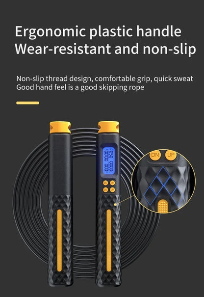 2 In 1 Skipping Rope With Intelligent Counting