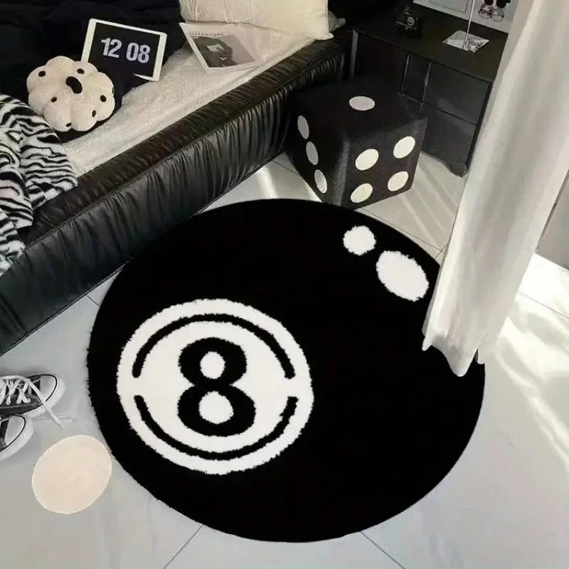 No. 8 Billiards Rug