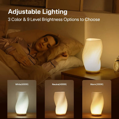 3D Pleated Dimmable Desk Lamp