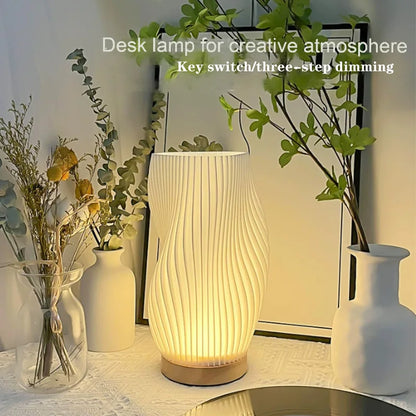 3D Pleated Dimmable Desk Lamp